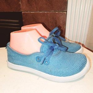 🐱 5/$28 ALL BIRDS Tree Skipper Blue Lace Up Eucalyptus Fiber Flexible Shoes 5